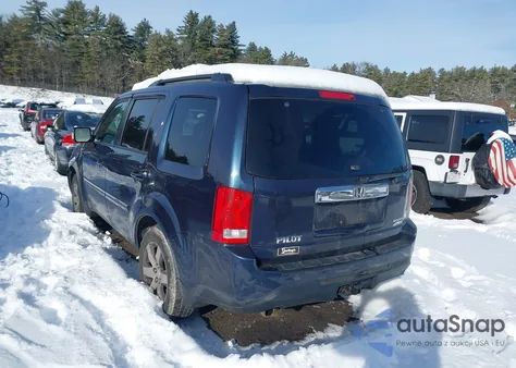 2012 Honda Pilot Touring z USA, uszkodzony, nr VIN 5FNYF4H91CB065232